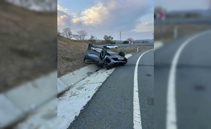 Tekirdağ’da trafik kazası: 2 yaralı