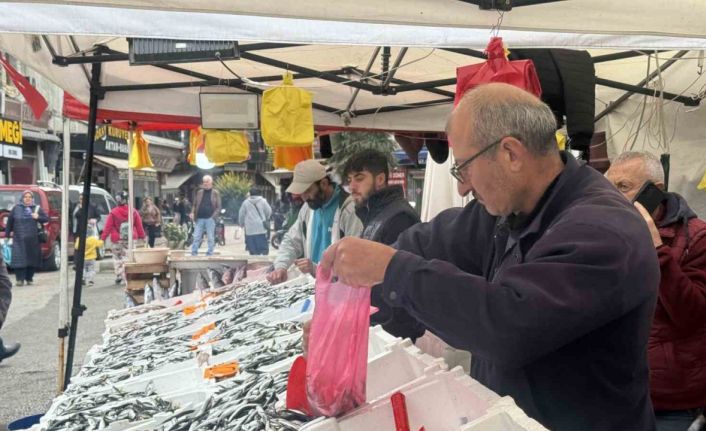 Tezgahların gözdesi hamsi oldu