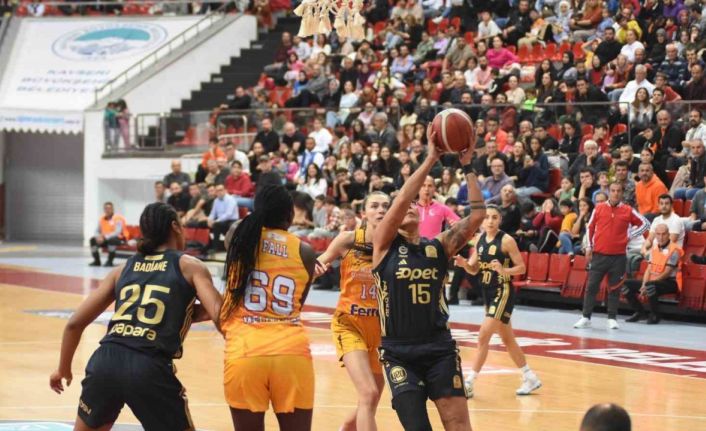 TKBL: Melikgazi Kayseri Basketbol: 57 - Fenerbahçe Opet: 89