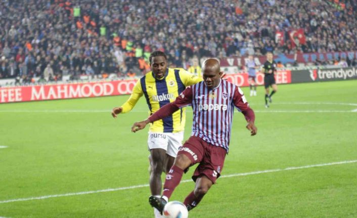 Trendyol Süper Lig: Trabzonspor: 2 - Fenerbahçe: 3 (Maç sonucu)