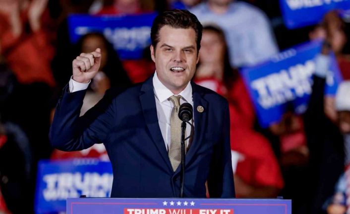 Trump, Adalet Bakanı olarak Matt Gaetz’i aday gösterdi