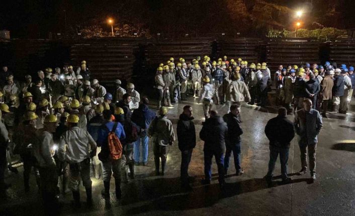 TTK Üzülmez Müessesi’nde gerçeğini aratmayan yangın tatbikatı