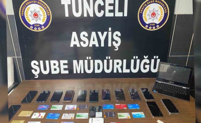 Tunceli merkezli 4 ilde dolandırıcılık operasyonu: 8 gözaltı