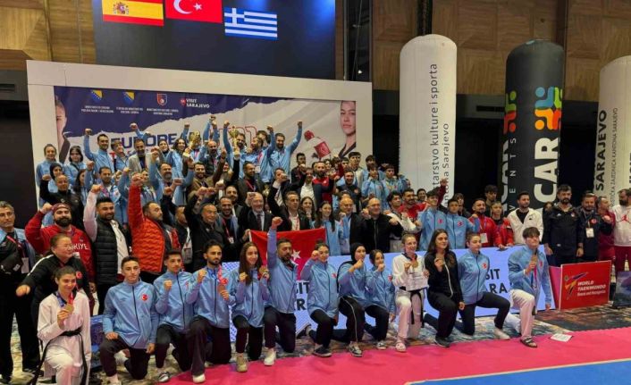 Türkiye, Avrupa Ümitler Taekwondo şampiyonu