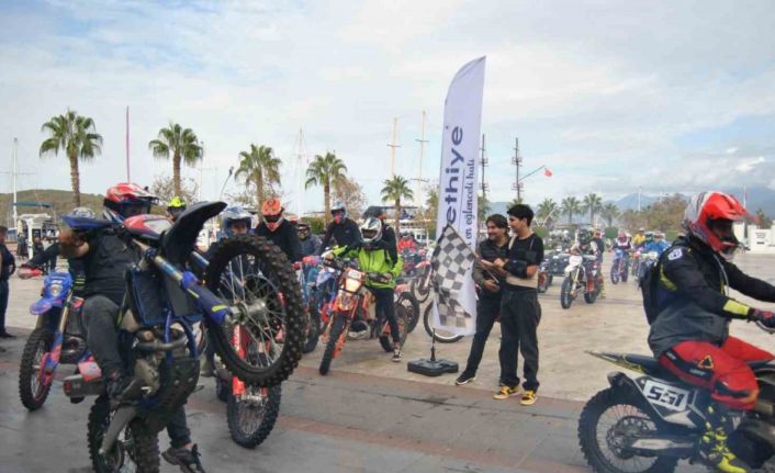 Türkiye Enduro Şampiyonası finali, Fethiye’de ’Magazin Startı’ ile başladı