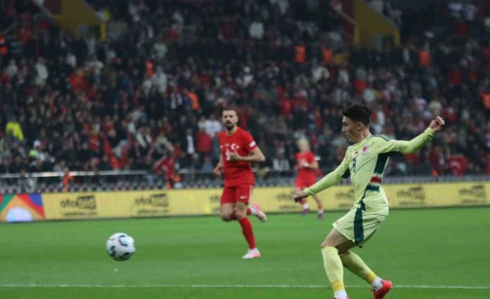 UEFA Uluslar Ligi: Türkiye: 0 - Galler: 0 (İlk yarı)