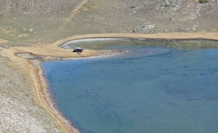 Uludağ’ın göllerinde kuraklık tehlikesi