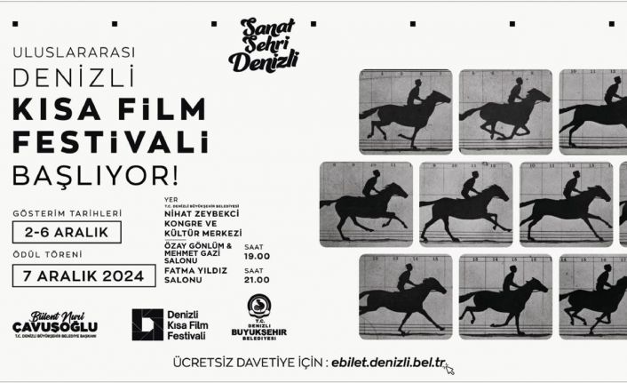 Uluslararası Denizli Kısa Film Festivali biletlerine yoğun ilgi