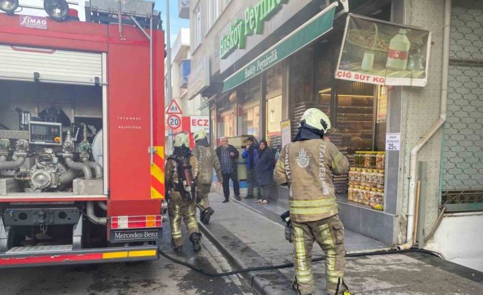 Ümraniye’de marangoz atölyesinde yangın