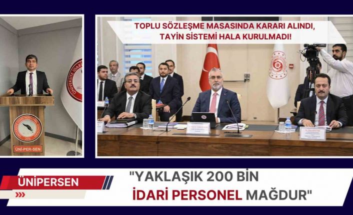 Üniversite idari personelinin tayin sorunu çözüm bekliyor