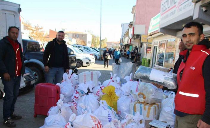 Varto’dan batı illerine kışlık erzak sevkiyatı