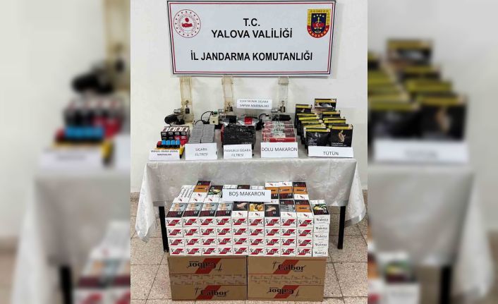 Yalova’da kaçak tütün operasyonu