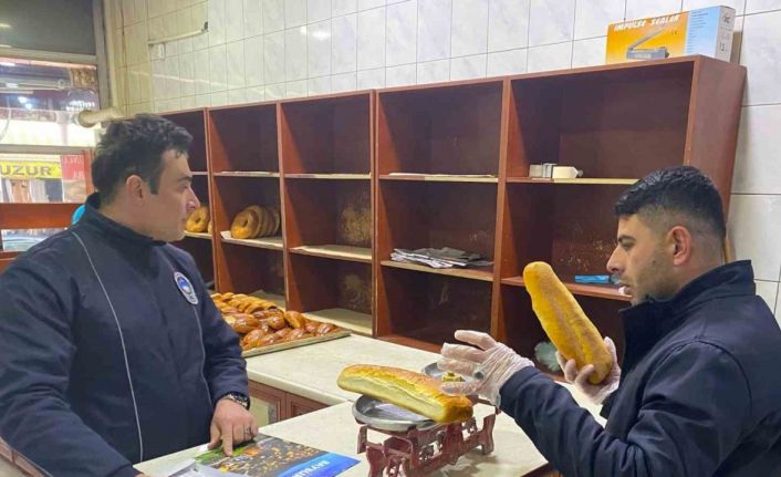 Zabıta halk sağlığını korumak amacıyla fırın denetimi gerçekleştirdi