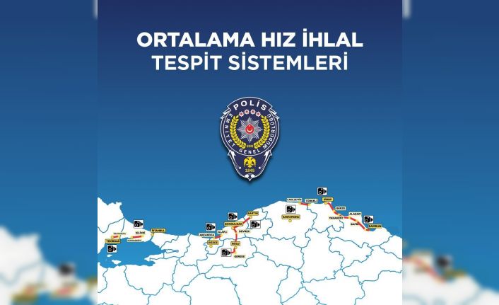 Zonguldak’ta ortalama hız denetimleri başladı