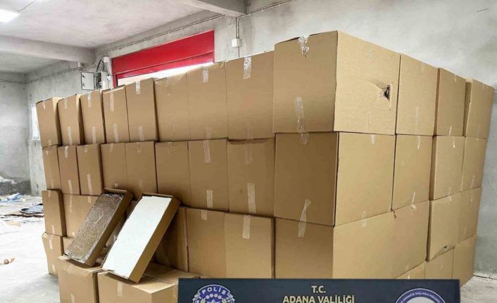 6 milyon 490 bin doldurulmuş tek dal sigara ele geçirildi