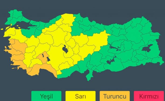 AFAD’dan şiddetli yağış uyarısı