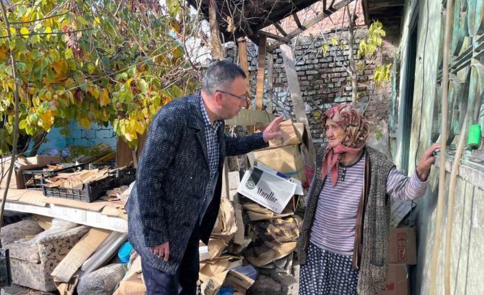 Ahmet Sivri, Pembegül teyzeyi ziyaret edip yardım sözü verdi