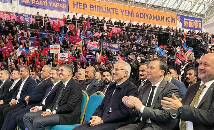 AK Parti Adıyaman 8’inci Olağan İl Kongresi yapıldı