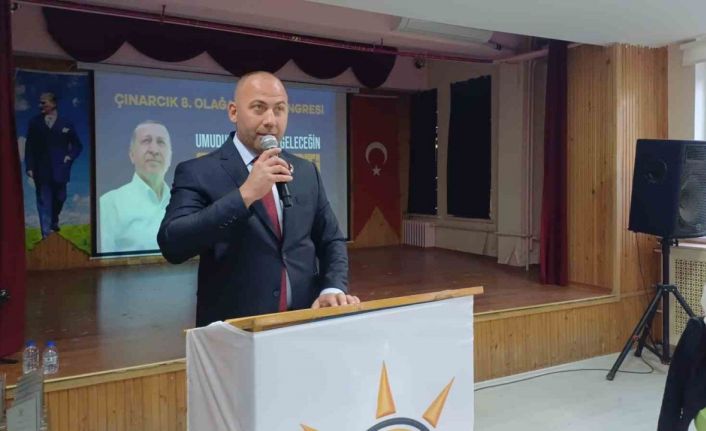 AK Parti Çınarcık İlçe Kongresi’nde Özalp başkanlığa seçildi