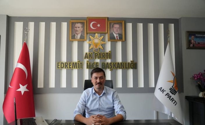 AK Parti Edremit İlçe Başkanı Ertaş’tan su sorunu açıklaması