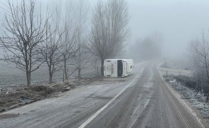 Akpiliç servisi 1 işçiye mezar oldu