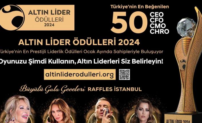 ‘Altın Lider Ödülleri’ için oylama süreci devam ediyor