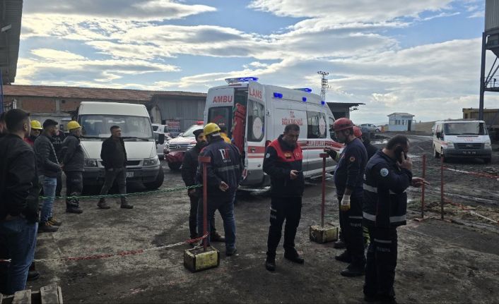 Amasya’da maden ocağında göçük: 1 yaralı