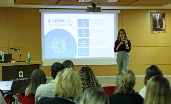 Antalya Büyükşehir Belediyesi COP31’e ev sahipliği yapmaya aday