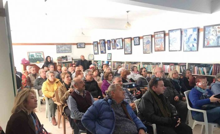 Arkeoloji sunumuna vatandaşlardan yoğun ilgi