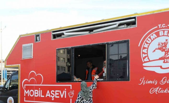 Atakum’da mobil aşevi hizmeti