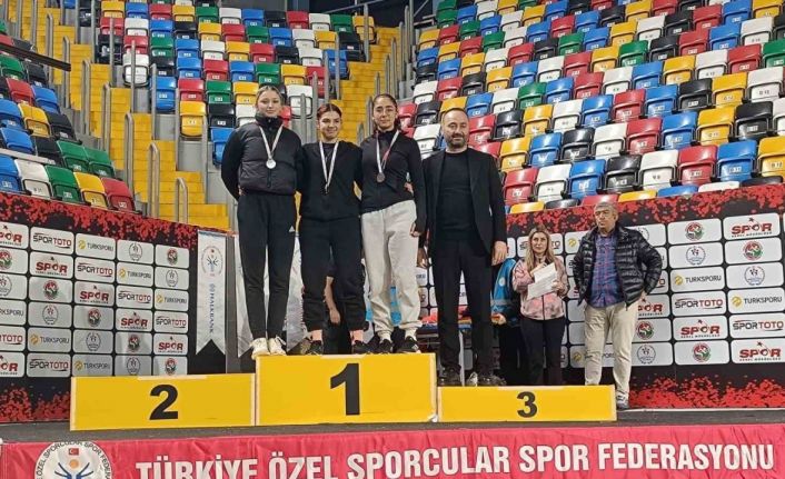 Aydınlı özel sporcular, Türkiye Şampiyonası’ndan derecelerle döndü