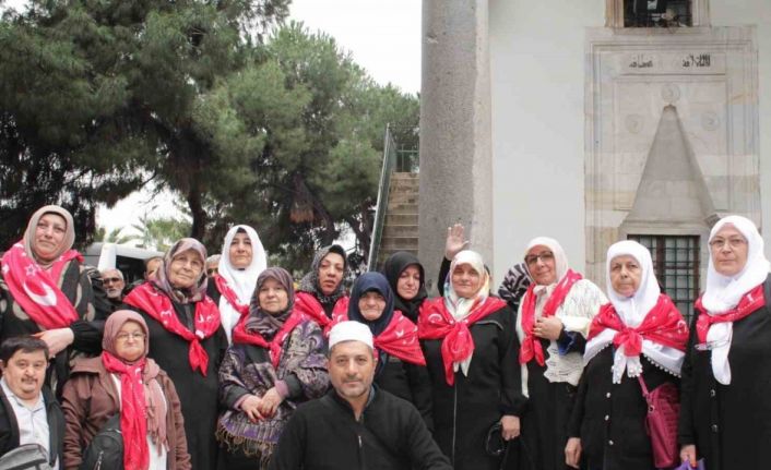 Aydınlı umreciler kutsal topraklara uğurlandı