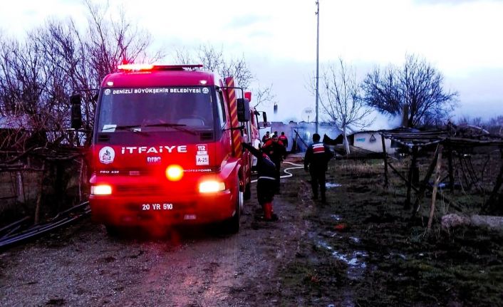 Bağ evinde çıkan yangında bir kadın hayatını kaybetti