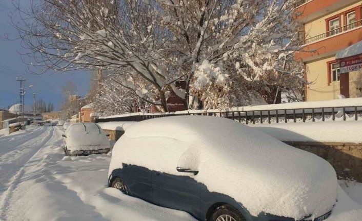 Başkale’de araçlar kara gömüldü, 88 yerleşim yerinin yolu ulaşıma kapandı