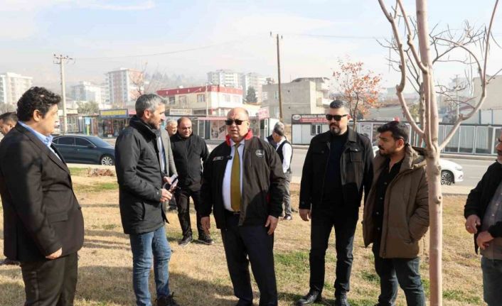 Başkan Akpınar’dan inşaat sahasında inceleme