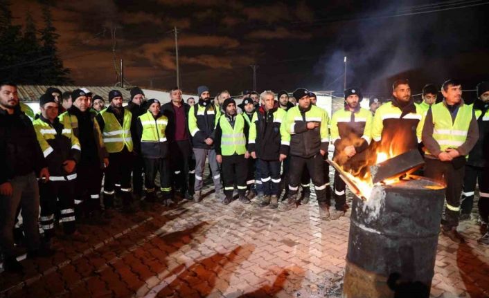 Başkan Kurt personelin yeni yılını kutladı