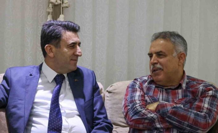 Bilecik Valisi Aygöl, gazi Avcı ile bir araya geldi