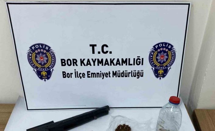 Bor’da uyuşturucu operasyonu: 1 tutuklama