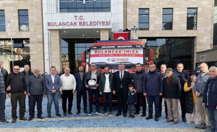 Bulancak Belediyesi itfaiye filosunu güçlendiriyor