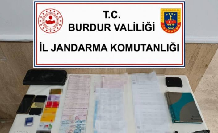 Burdur’da tefecilik operasyonu, 1 kişi tutuklandı