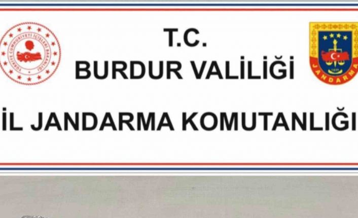 Burdur’da üzerinde uyuşturucu ile yakalandı