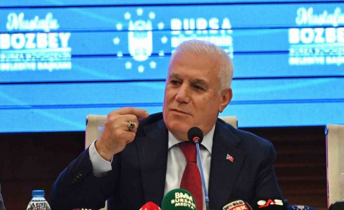 Bursa Büyükşehir Belediye Başkanı Bozbey 9 aylık hesap verdi