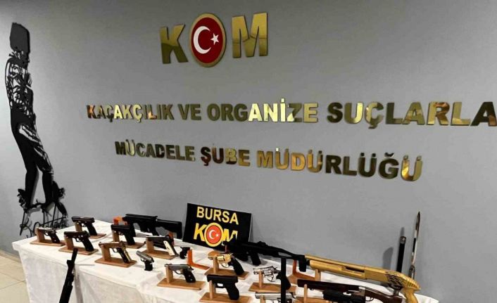 Bursa’da yasa dışı silah imalatı operasyonu: 2 tutuklu