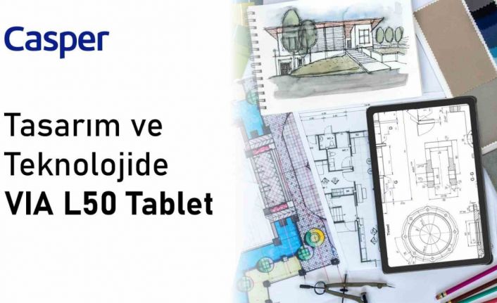 Casper’dan tasarımcılara ve mimarlara kolaylık sağlayan tablet