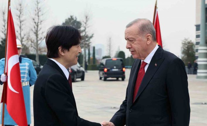 Cumhurbaşkanı Erdoğan, Japonya Veliaht Prensi Fumihito’yu kabul etti