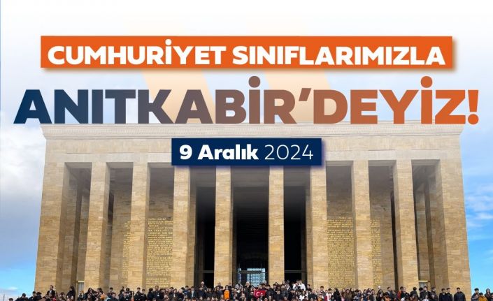 Cumhuriyet sınıfları Anıtkabir’i ziyaret etti