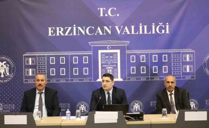 “Değer Erzincan Spor Kulüpleri Projesi” kapsamında toplantı düzenlendi