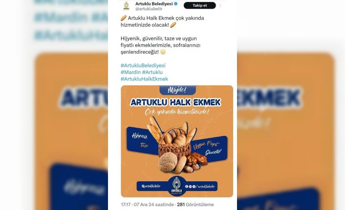 DEM’li Artuklu Belediyesinin yerine getirmediği halk ekmek vaadine tepki