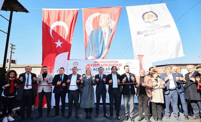 Denizli Büyükşehir Belediyesi 4. Kent Lokantasını hizmete açtı