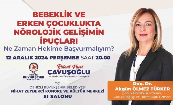 Denizli Büyükşehirden anne babalara özel seminer